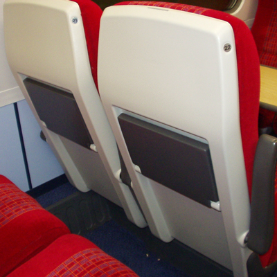 Seat Back and Seat Base Shells
